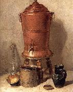Jean Simeon Chardin The Copper Drinking Fountain France oil painting artist